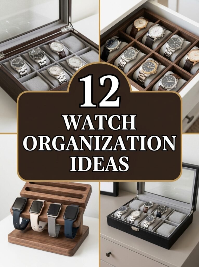 12 Watch Organization Ideas