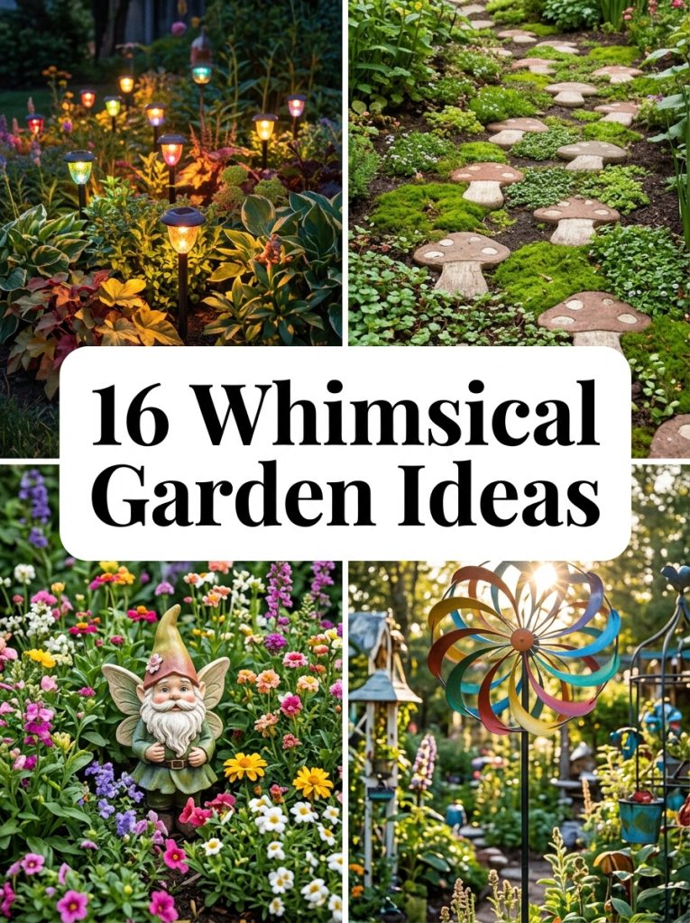 16 Whimsical Garden Ideas