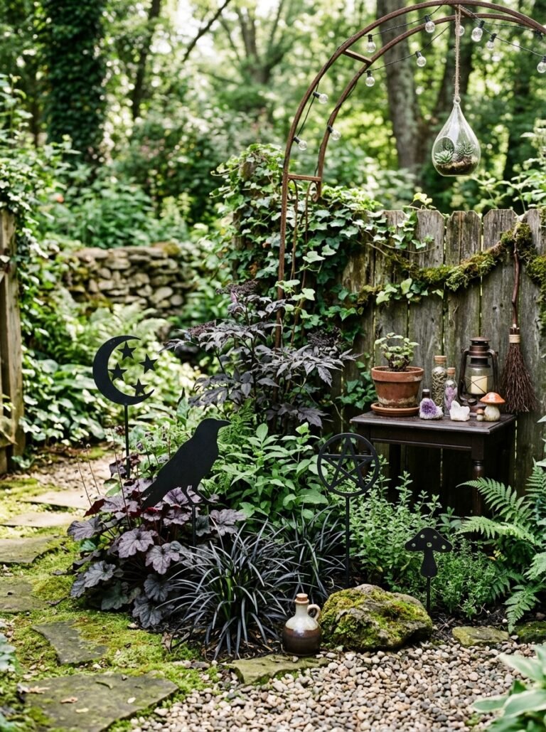 Witchy Yard Ideas