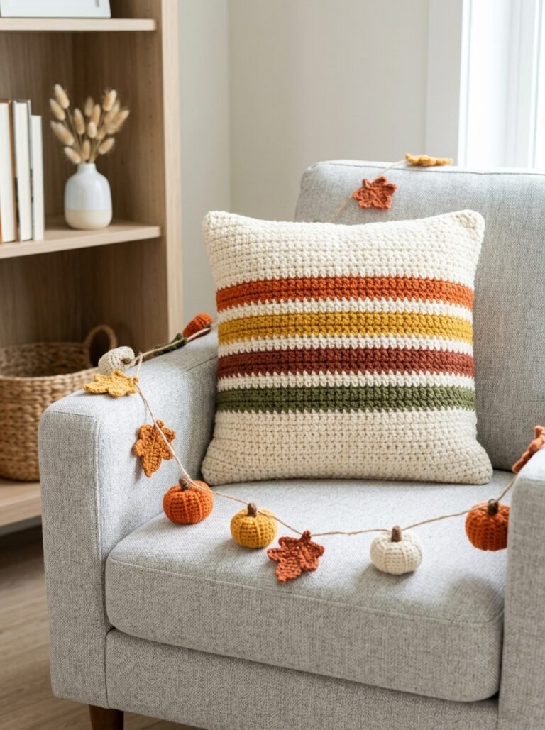 Crochet Fall Decor Ideas