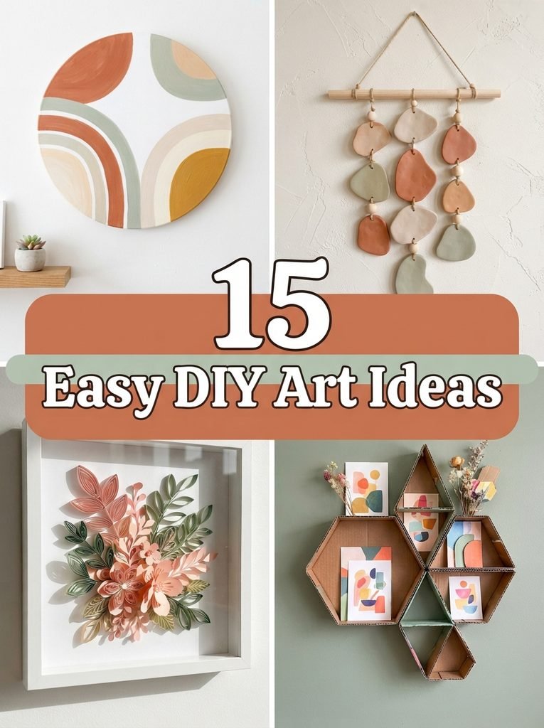 15 Easy DIY Art Ideas
