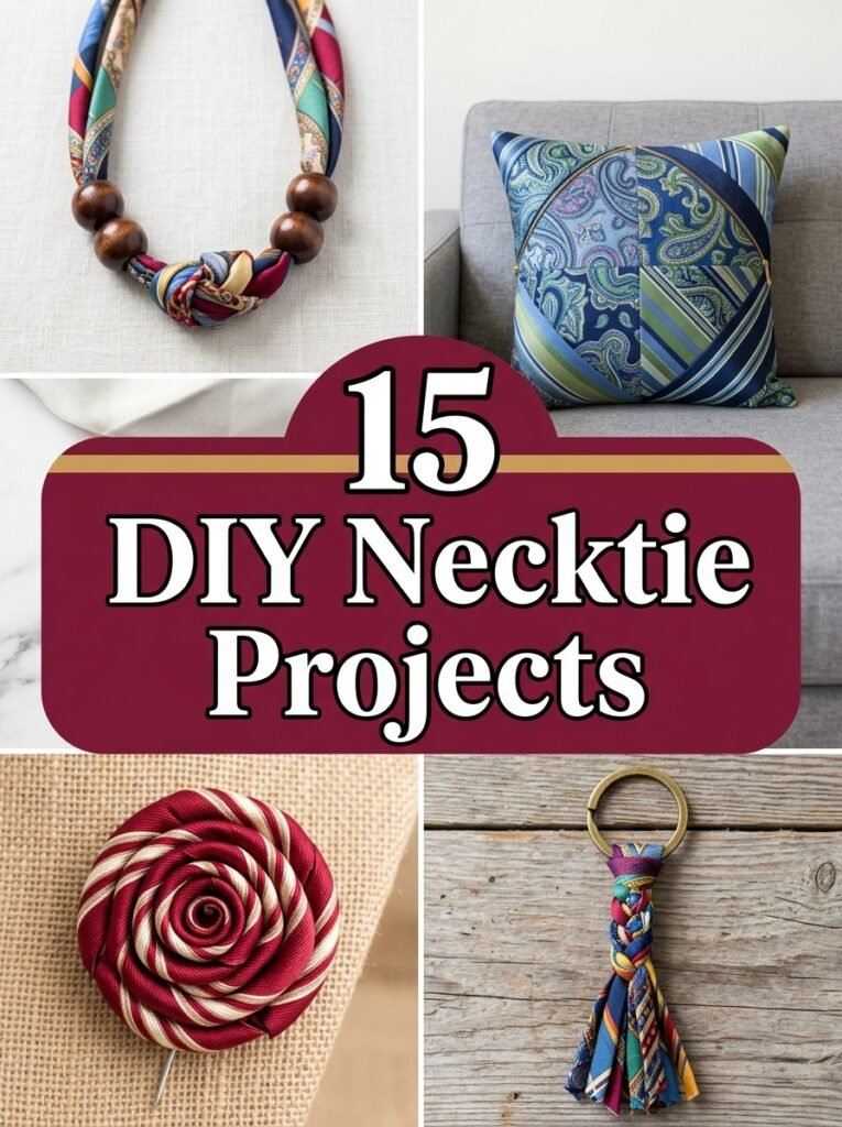15 DIY Necktie Projects