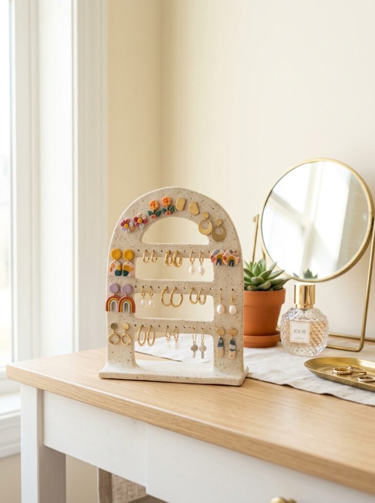 DIY Earring Holder Ideas