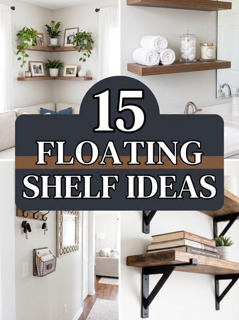 15 Floating Shelf Ideas