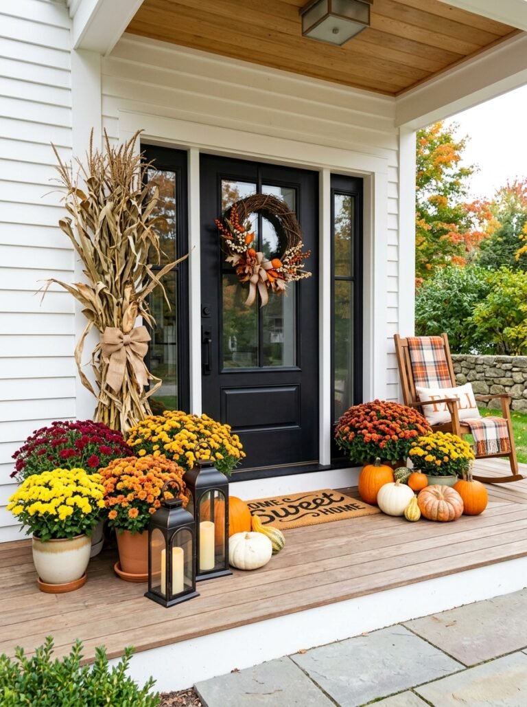 Front Porch Fall Decor