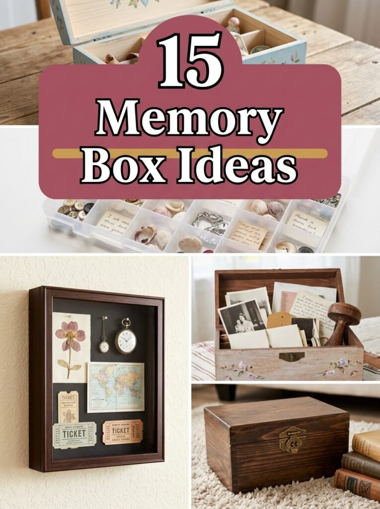 15 Memory Box Ideas