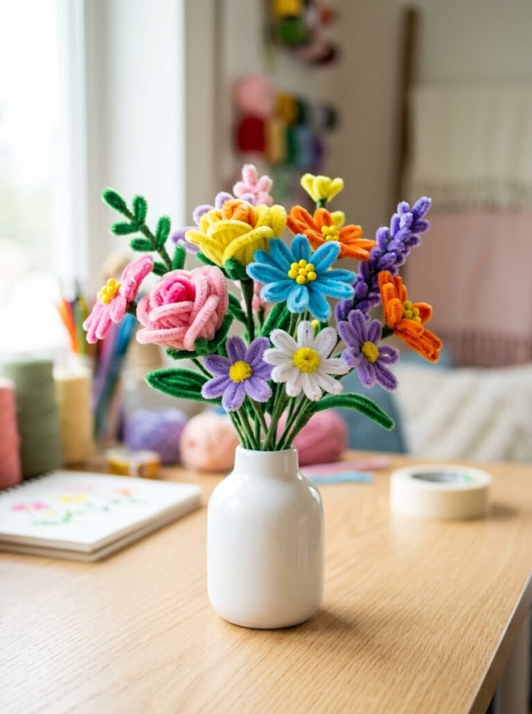 Pipe Cleaner Flowers
