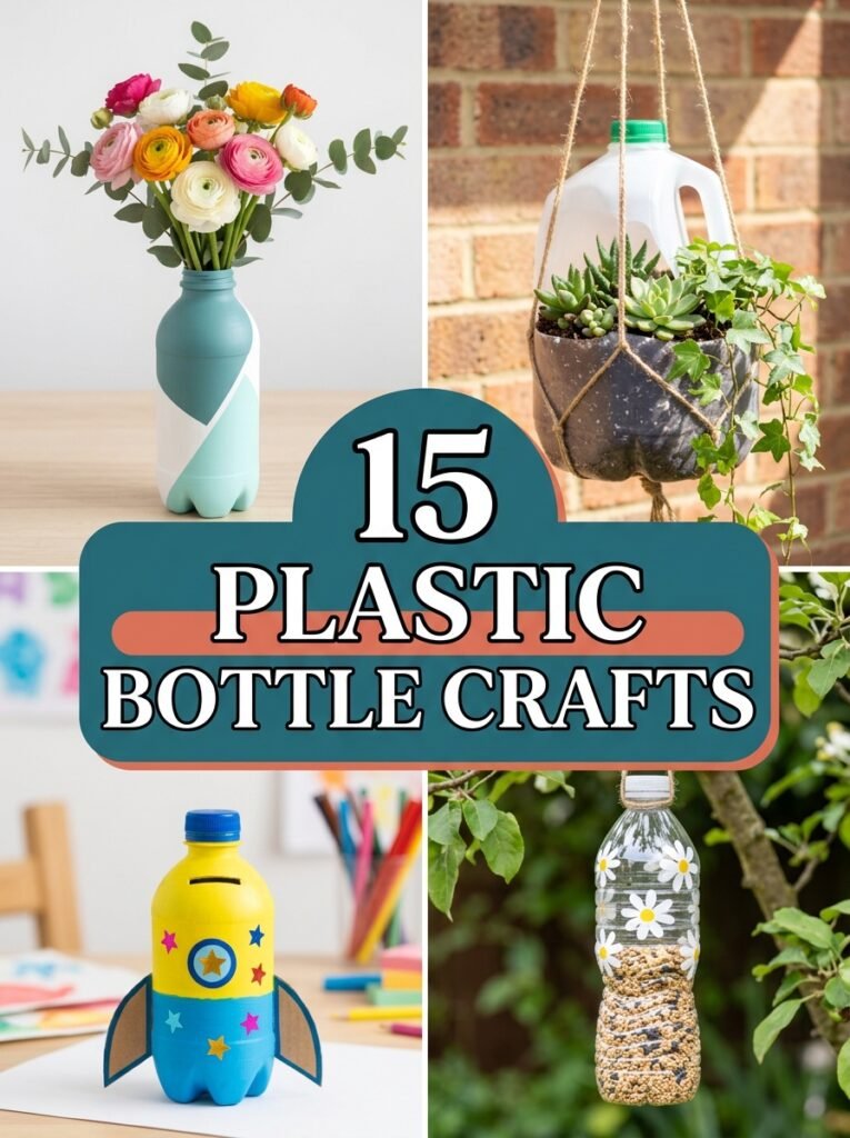 15 Plastic Bottle Crafts