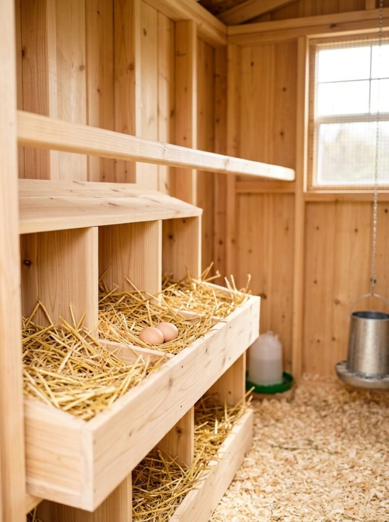 Chicken Coop Interior Ideas