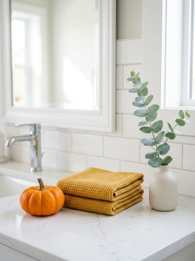 Bathroom Fall Decorations