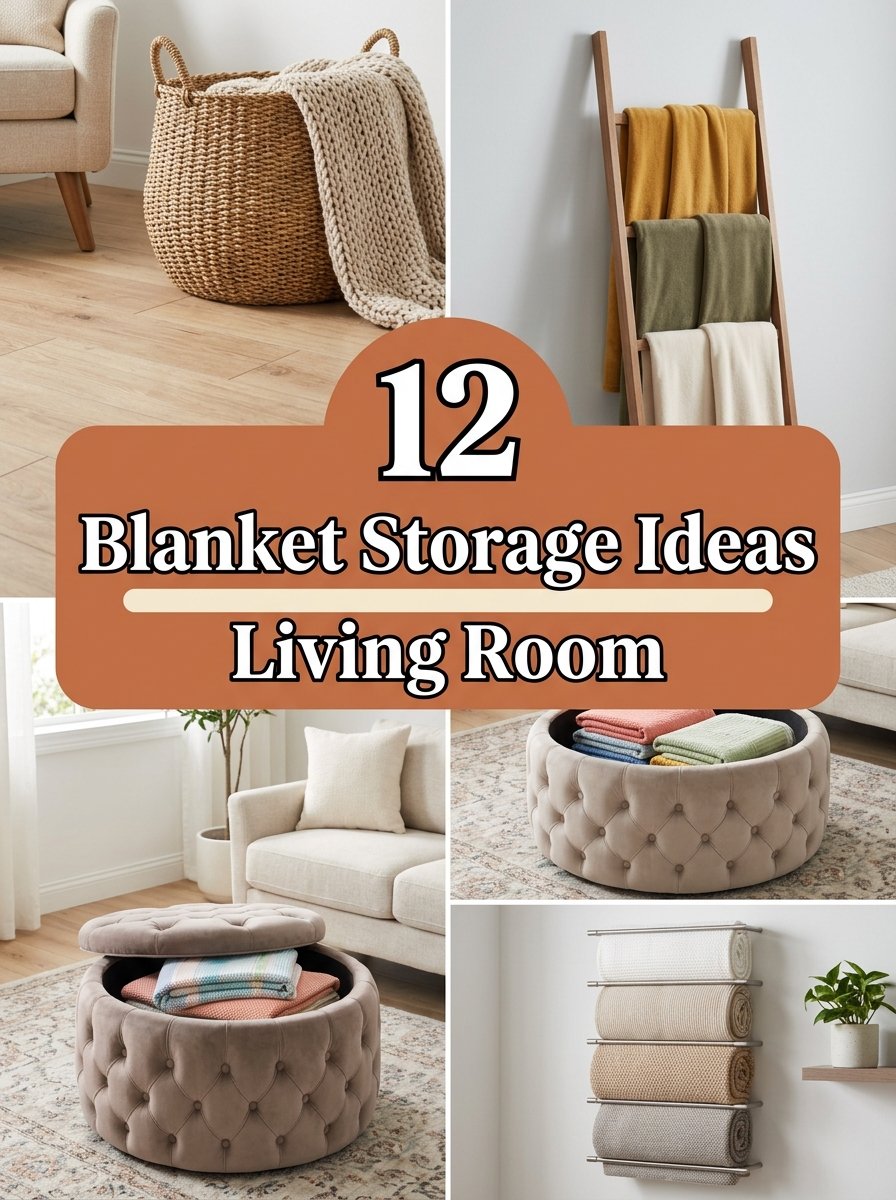 12 Blanket Storage Ideas