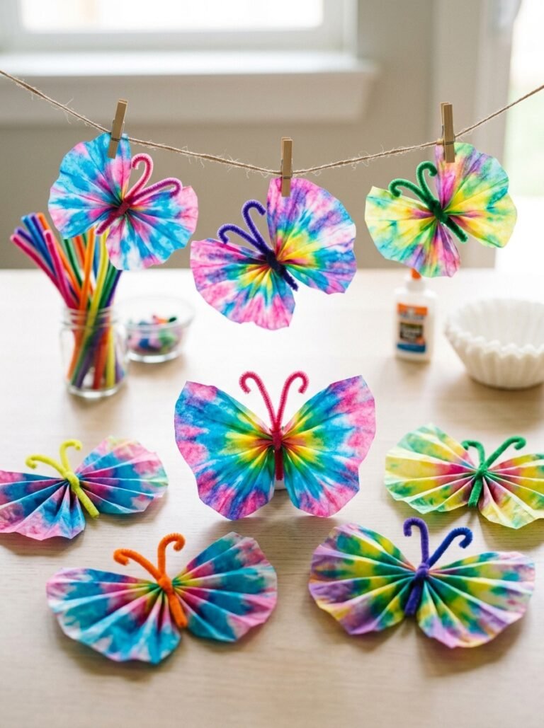 Coffee Filter Crafts for Kids and Adults Alike