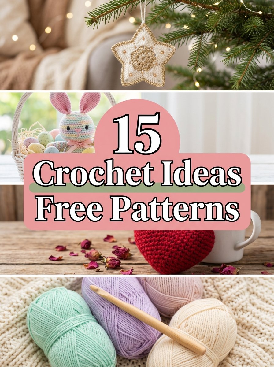 15 Crochet Ideas Free Patterns