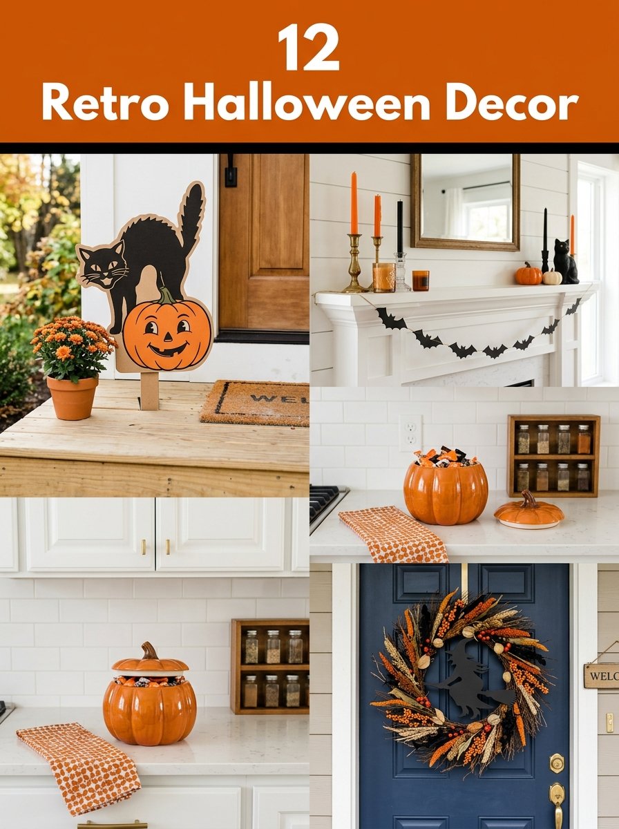 12 Retro Halloween Decor Ideas