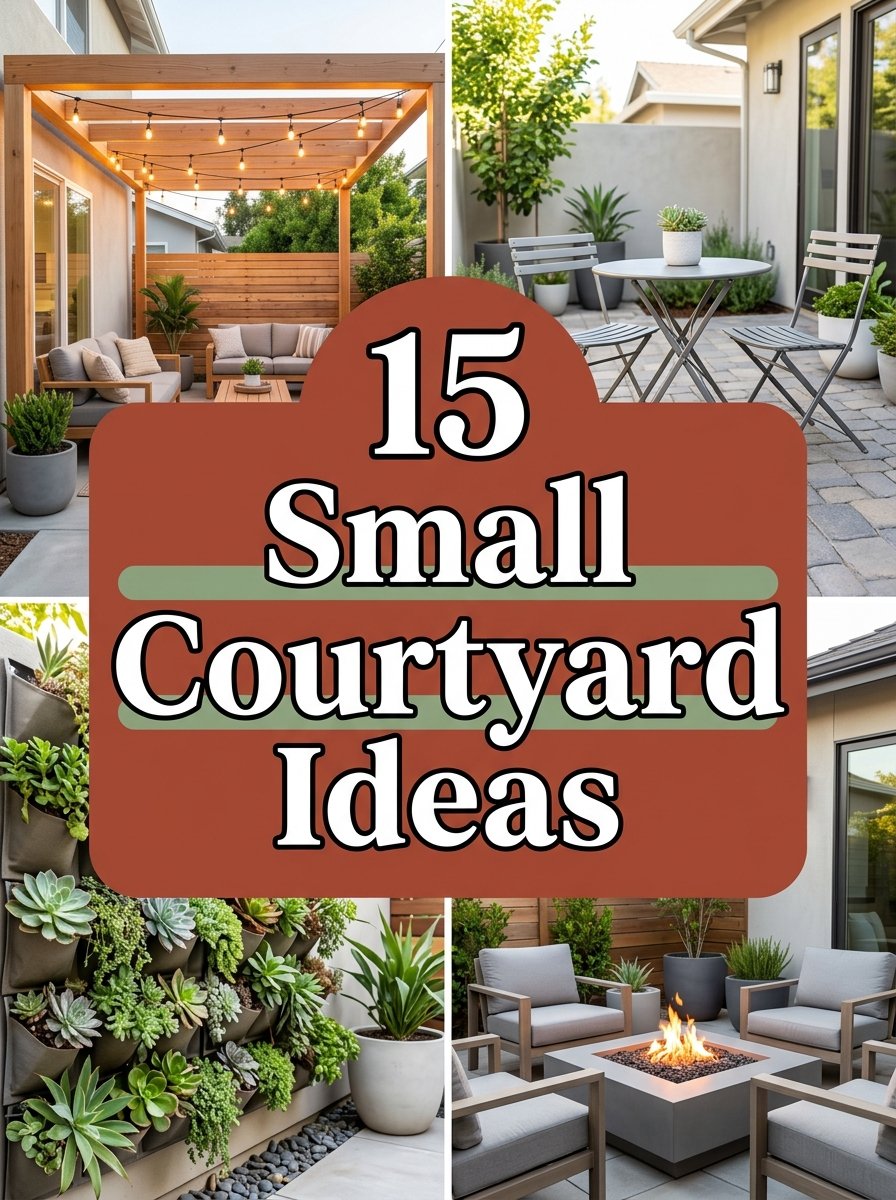15 Small Courtyard Ideas