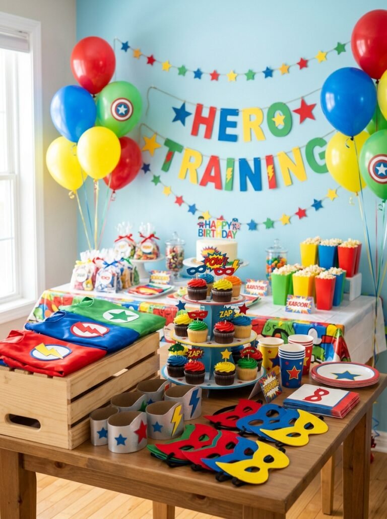 Superhero Birthday Party Games