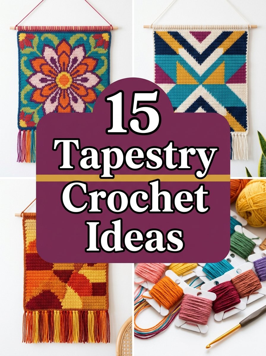 15 Tapestry Crochet Ideas