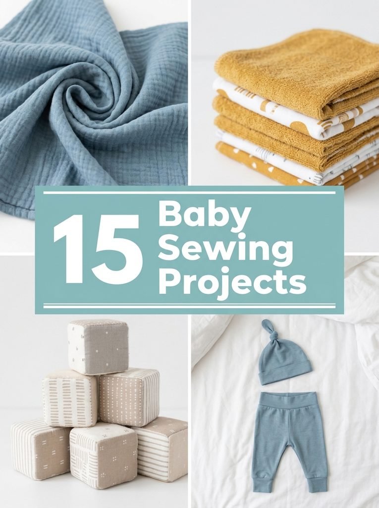 15 Baby Sewing Projects for Easy Shower Gifts