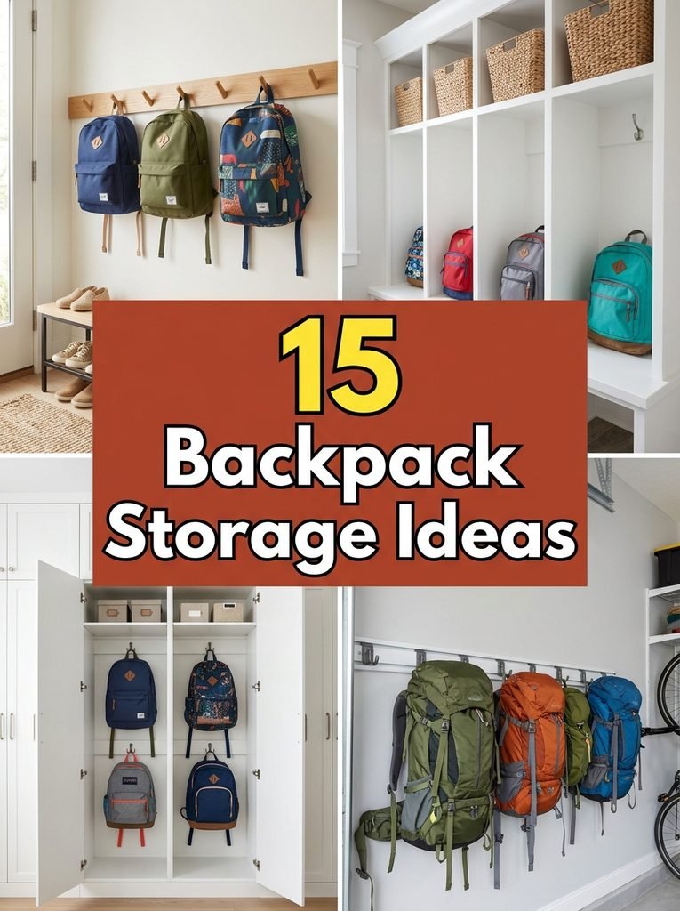 15 Backpack Storage Ideas