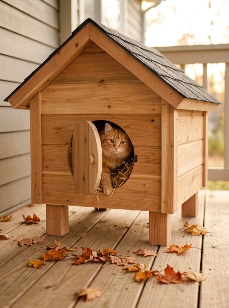 DIY Cat House Ideas