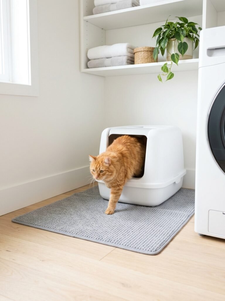 DIY Cat Litter Mats