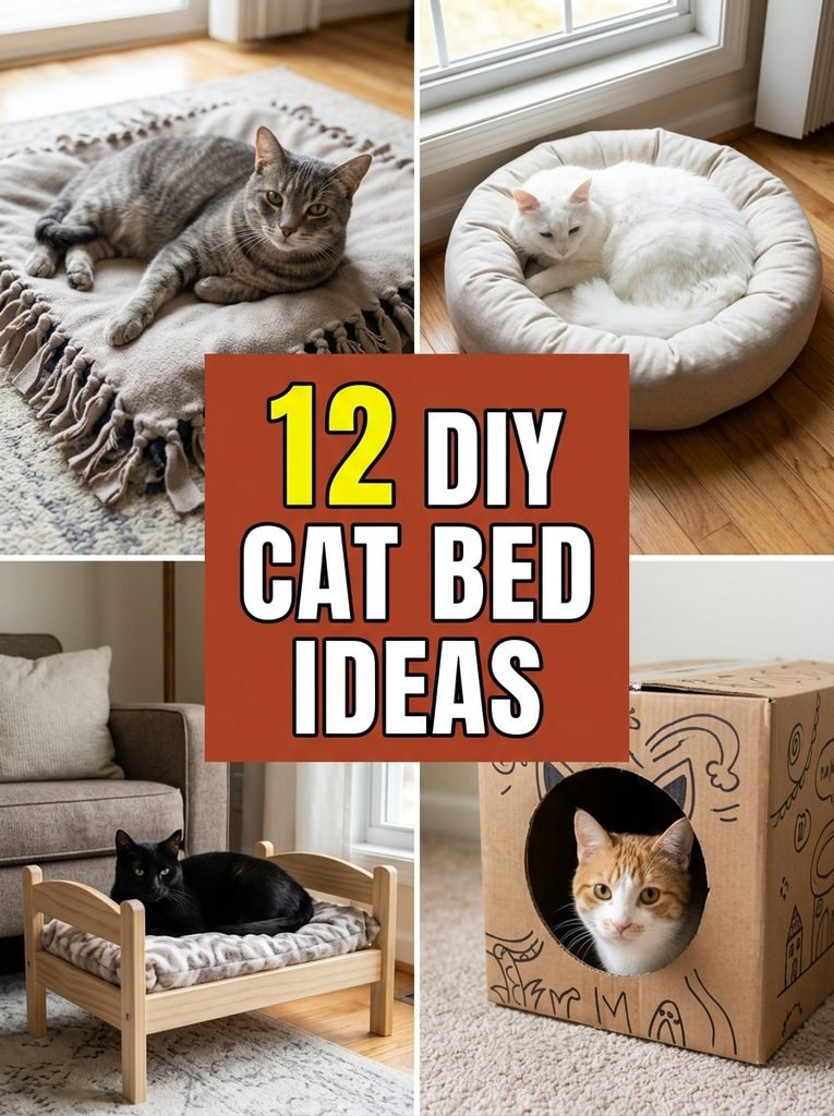 12 DIY Cat Bed Ideas