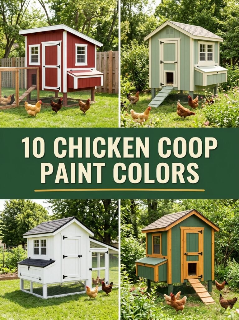Chicken Coop Paint Colors and Best Combinations