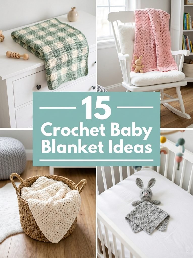 15 Crochet Baby Blanket Ideas With Free Easy Patterns