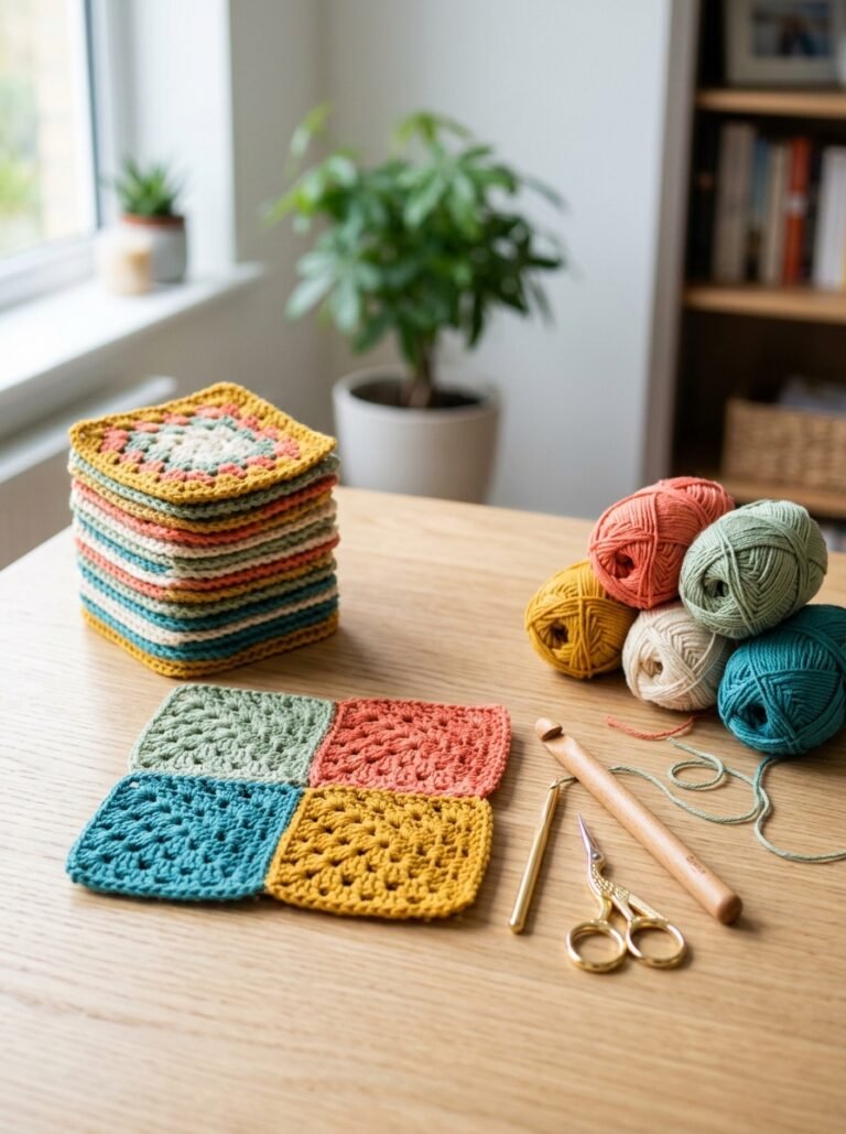 Granny Square Crochet Pattern Ideas Free and Easy