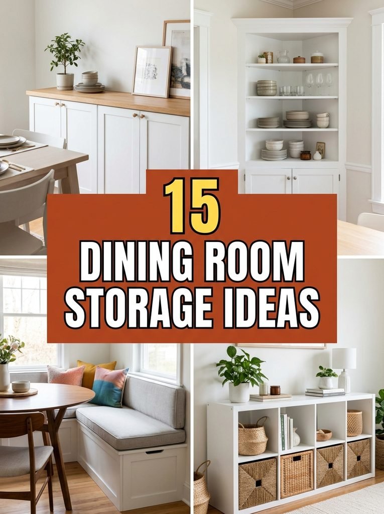 15 Dining Room Storage Ideas