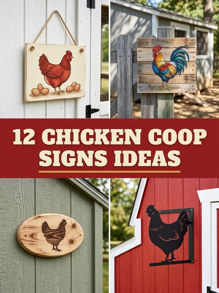 12 Chicken Coop Signs Ideas