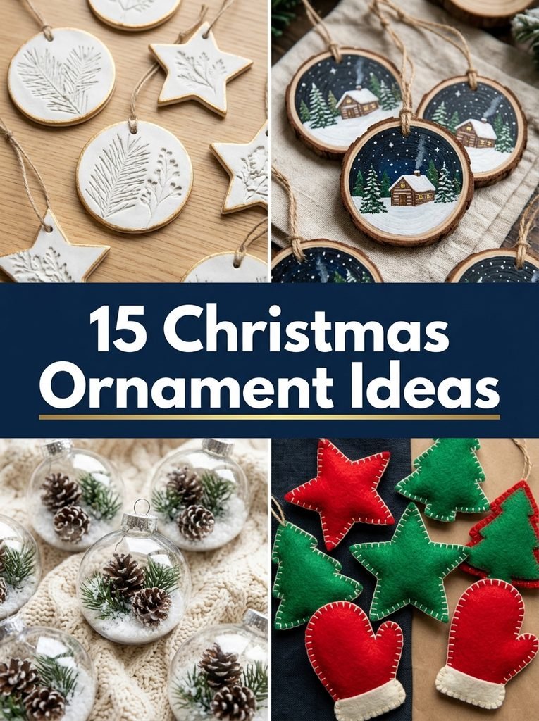 15 Christmas Ornament Ideas