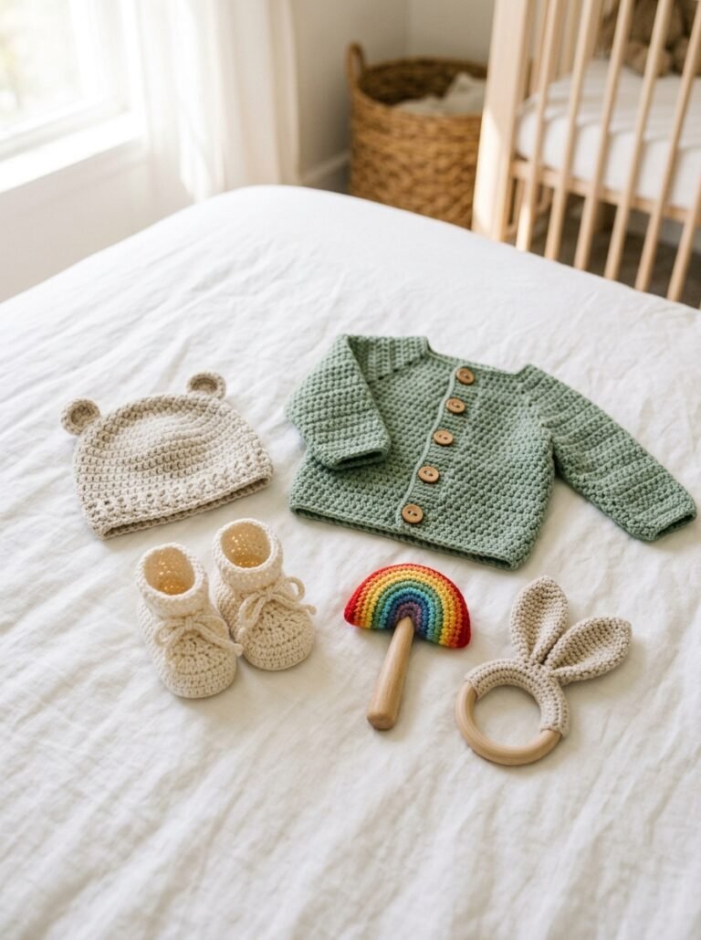 Baby Crochet Ideas for Cute Newborn Gifts