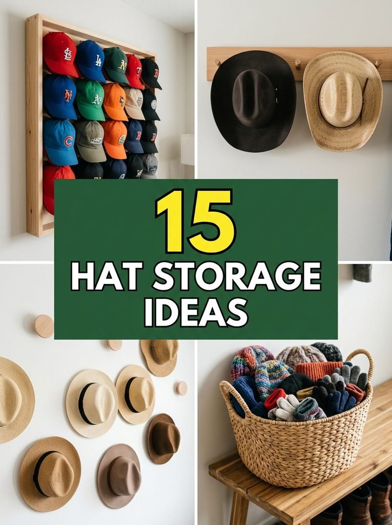 15 Hat Storage Ideas for Caps
