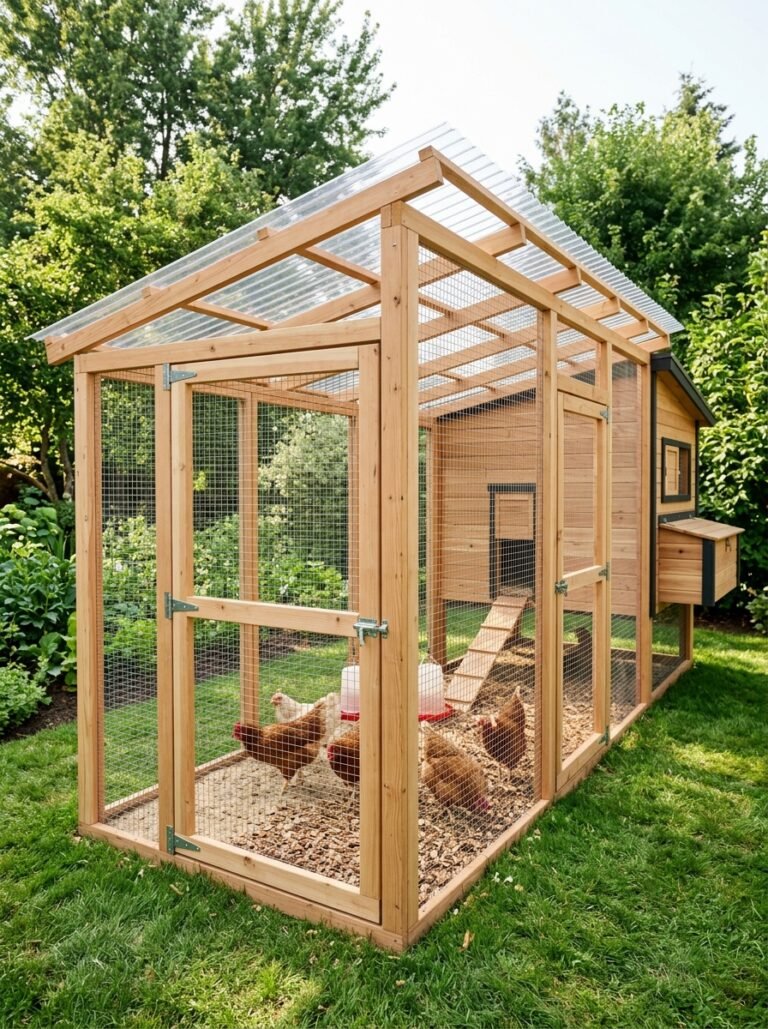 Chicken Run Cover Ideas