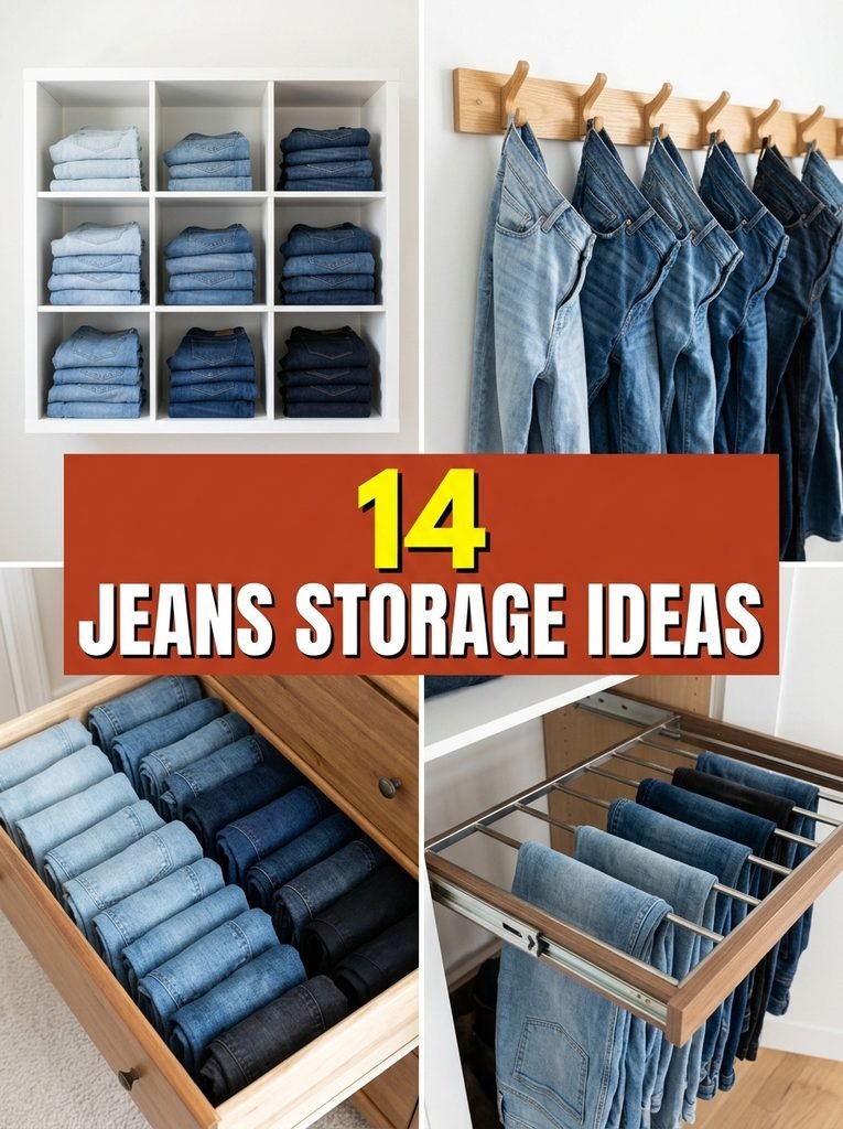 14 Jeans Storage Ideas