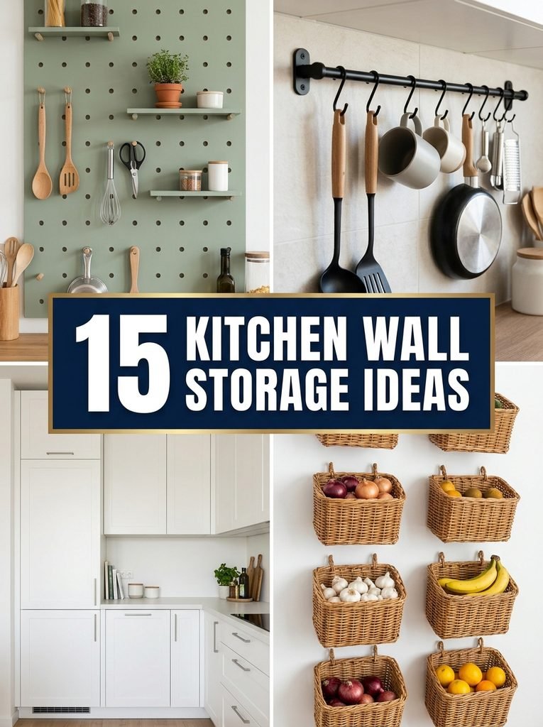 15 Kitchen Wall Storage Ideas