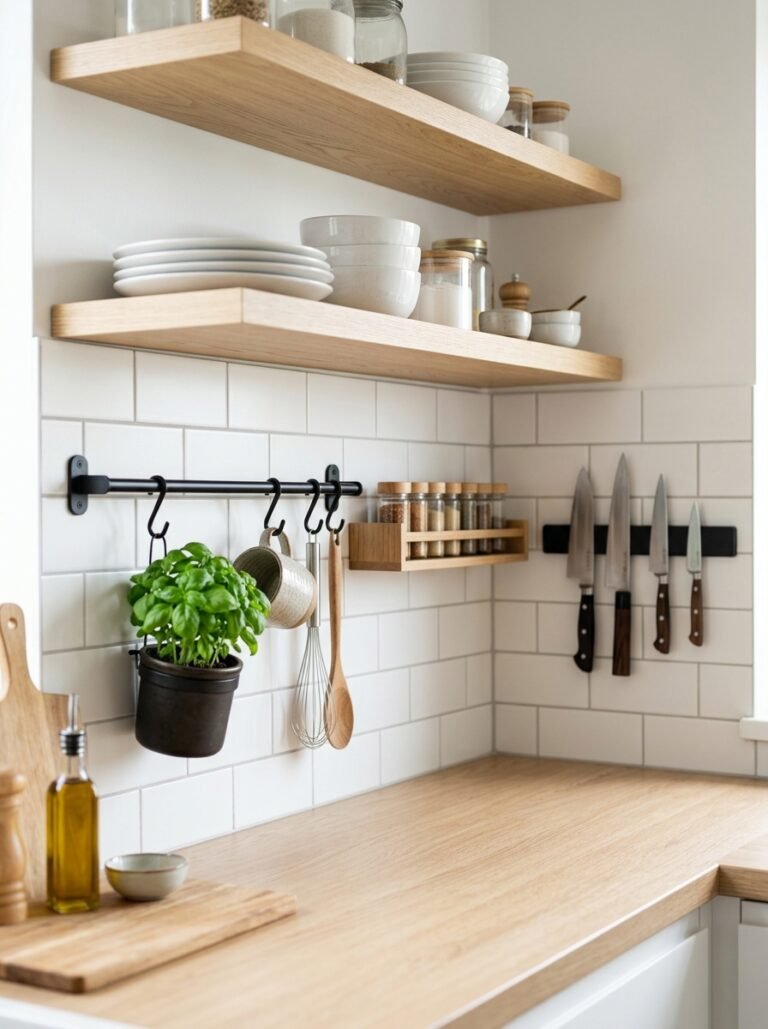 Kitchen Wall Storage Ideas