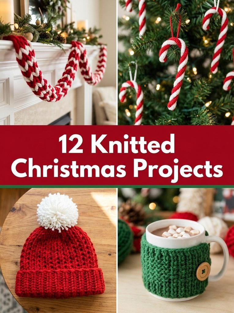 12 Knitted Christmas Projects