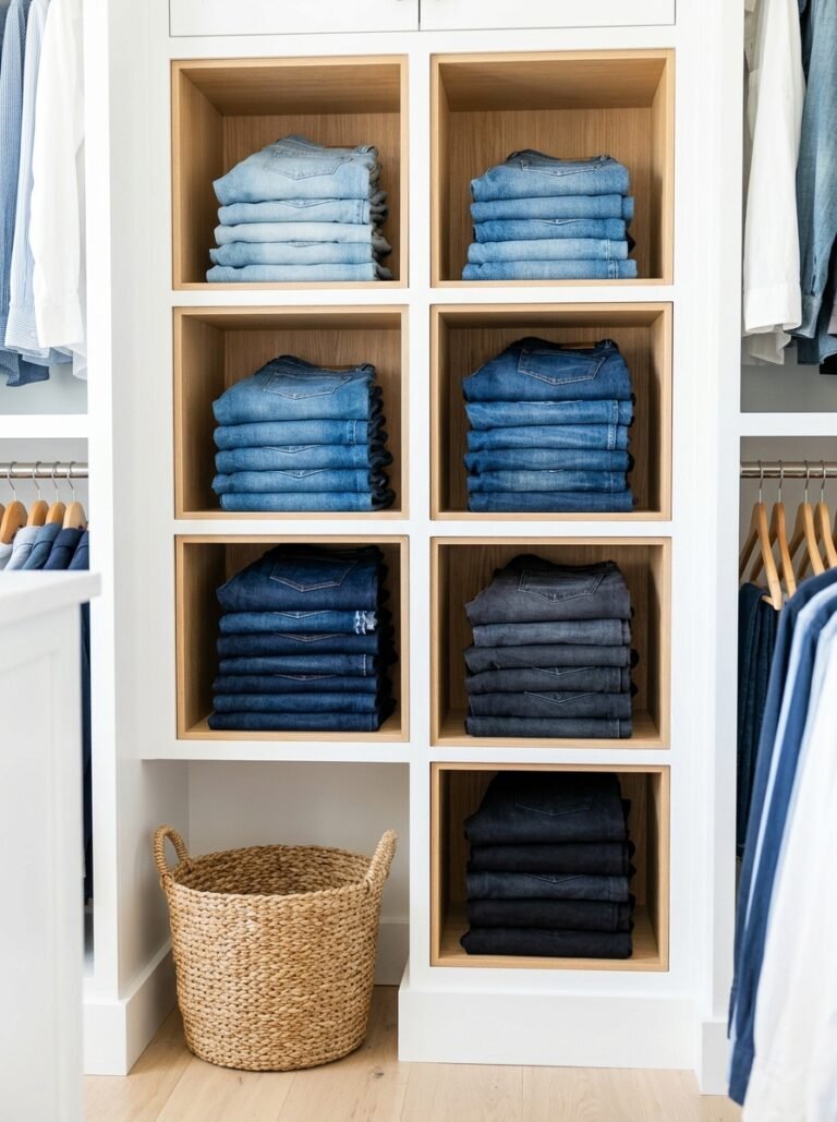 Jeans Storage Ideas