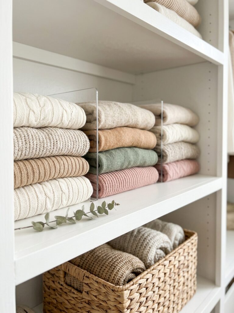 Sweater Storage Ideas