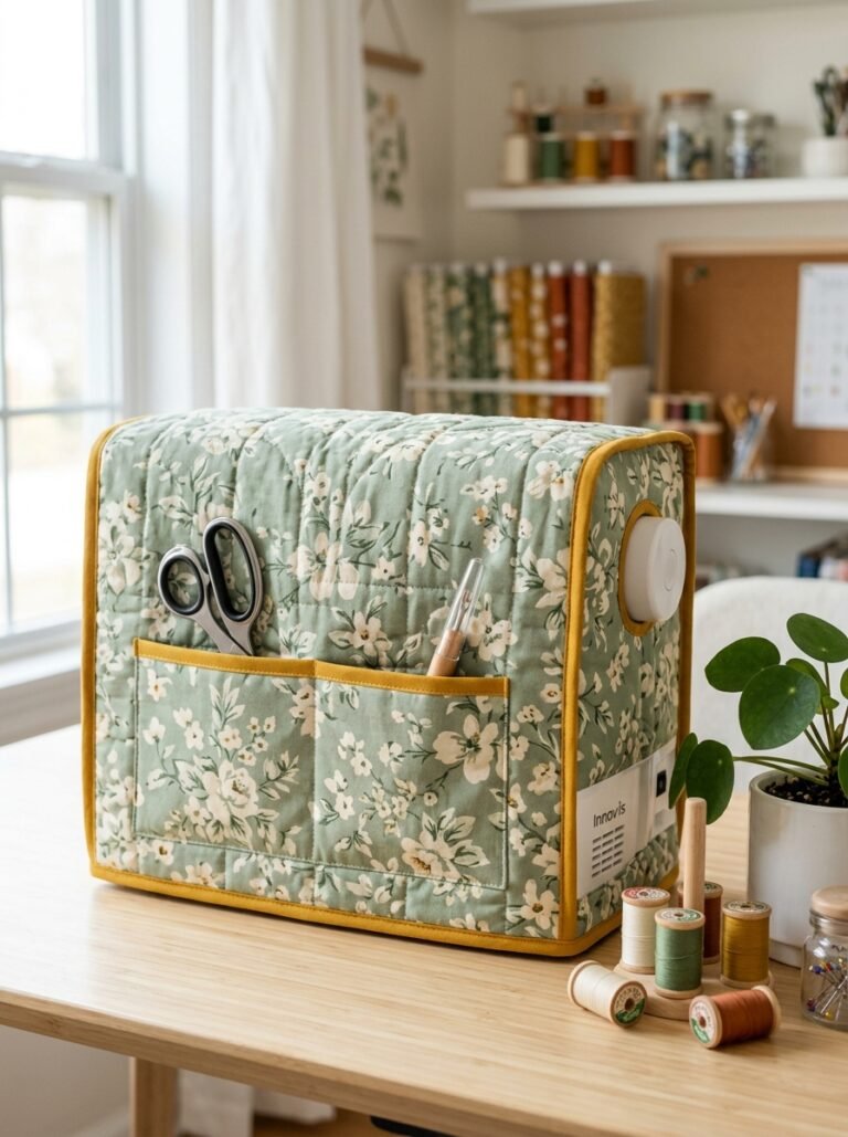 Sewing Machine Cover Ideas With an Easy Free Pattern