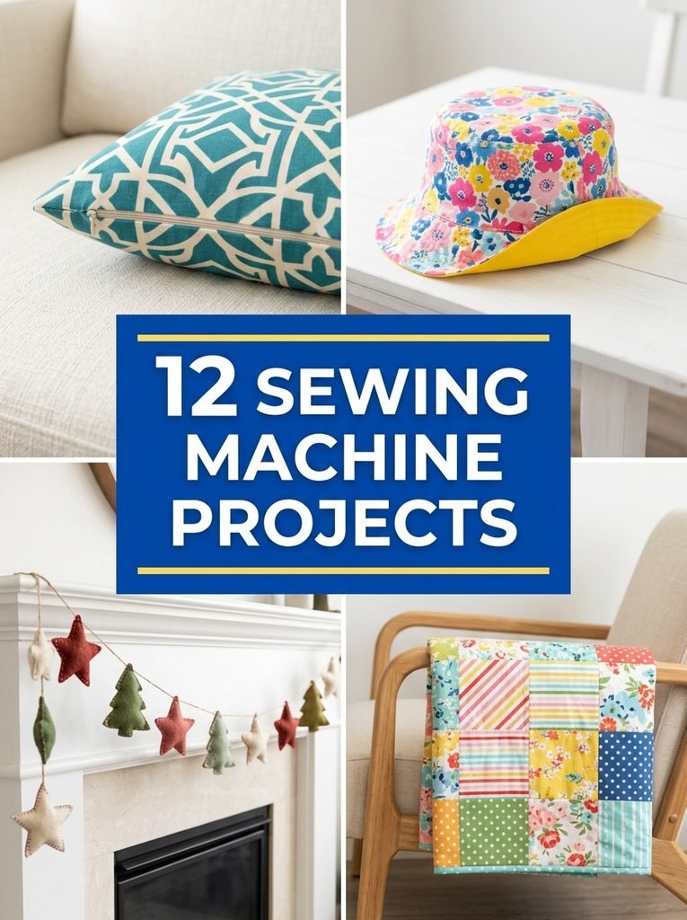 12 Sewing Machine Projects to Learn Every Basic Skill