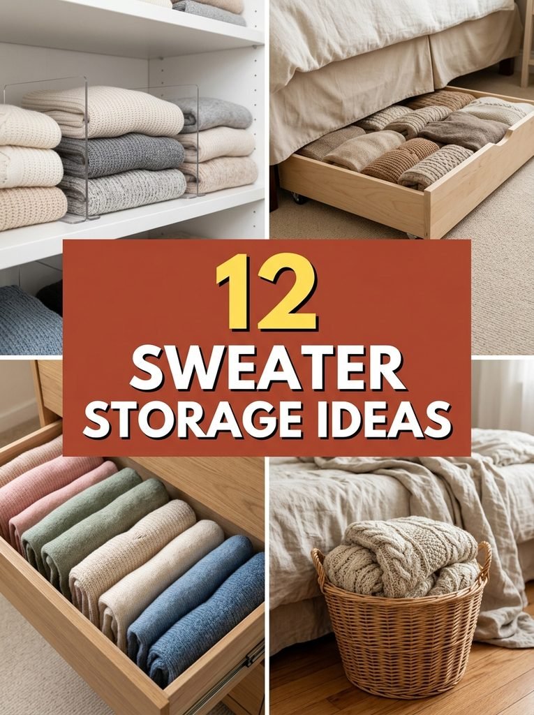 12 Sweater Storage Ideas